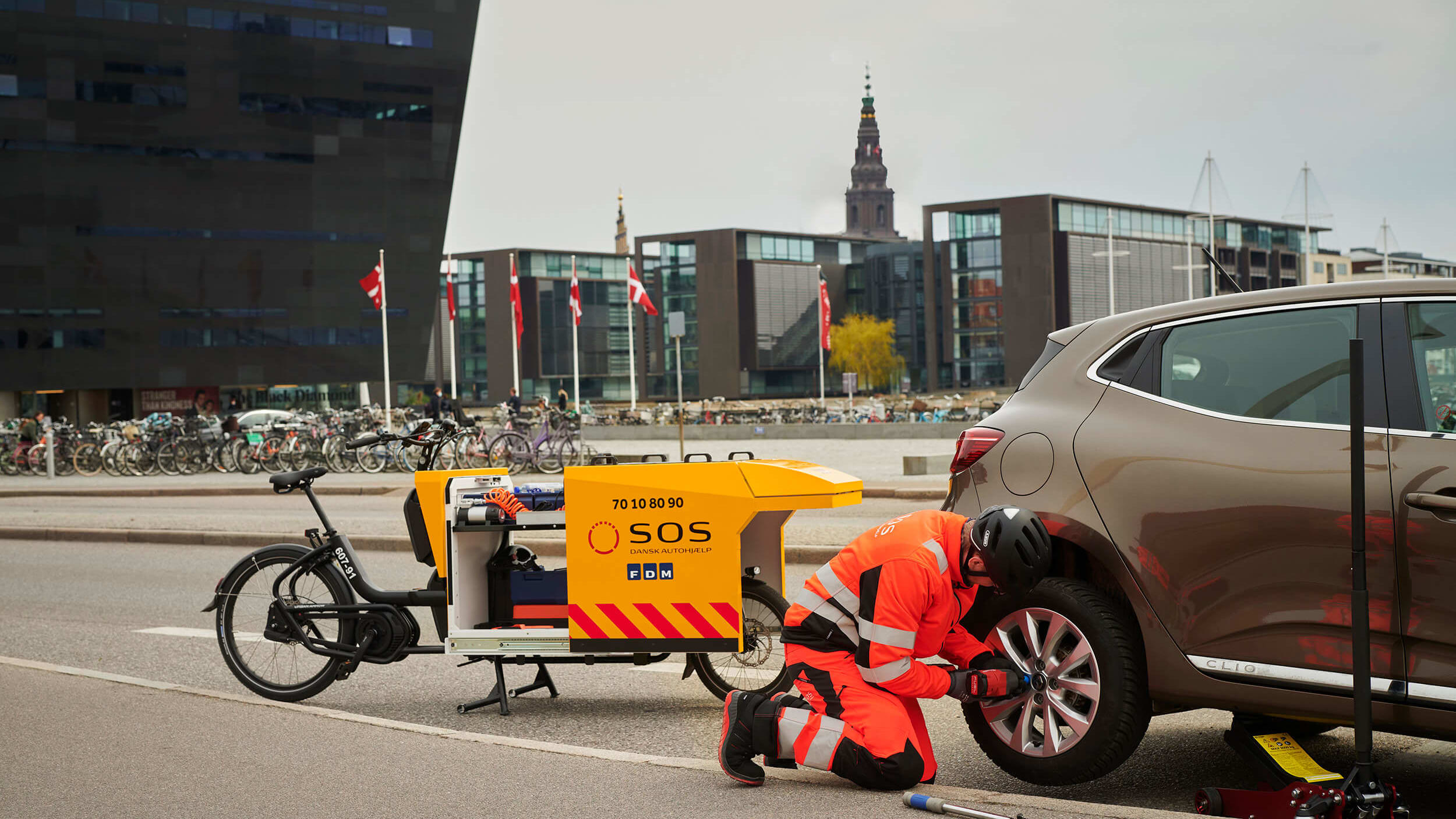 Urban Arrow Cargo SOS Dansk